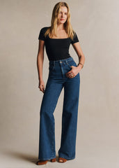 New 70's Trousers - Blue