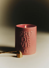 Feu de vie Candle - The Flower Amalfi Pink