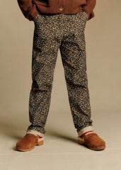 Lison Trousers - Leopard Beige