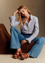 Erine Shirt - Blue Stripes