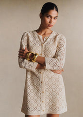 ELISINA Dress - Ecru