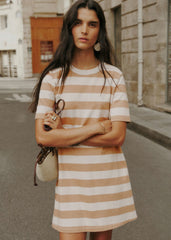 Selina Dress - Parasol Ecru Beige