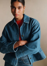 Mia Jacket - Denim Blue