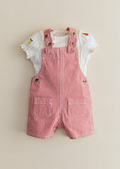 Marno Jumpsuit - Red With Stripes