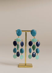 Joanna Earrings - Shades Of Blue