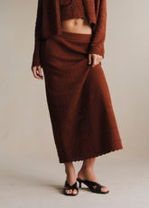 BELLINA Skirt - Havana