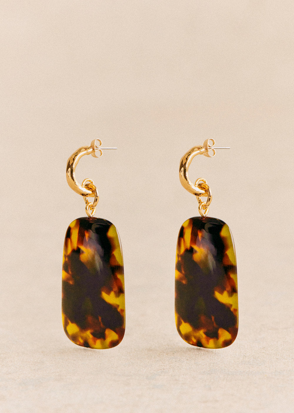 Joao Earrings - Tortoiseshell