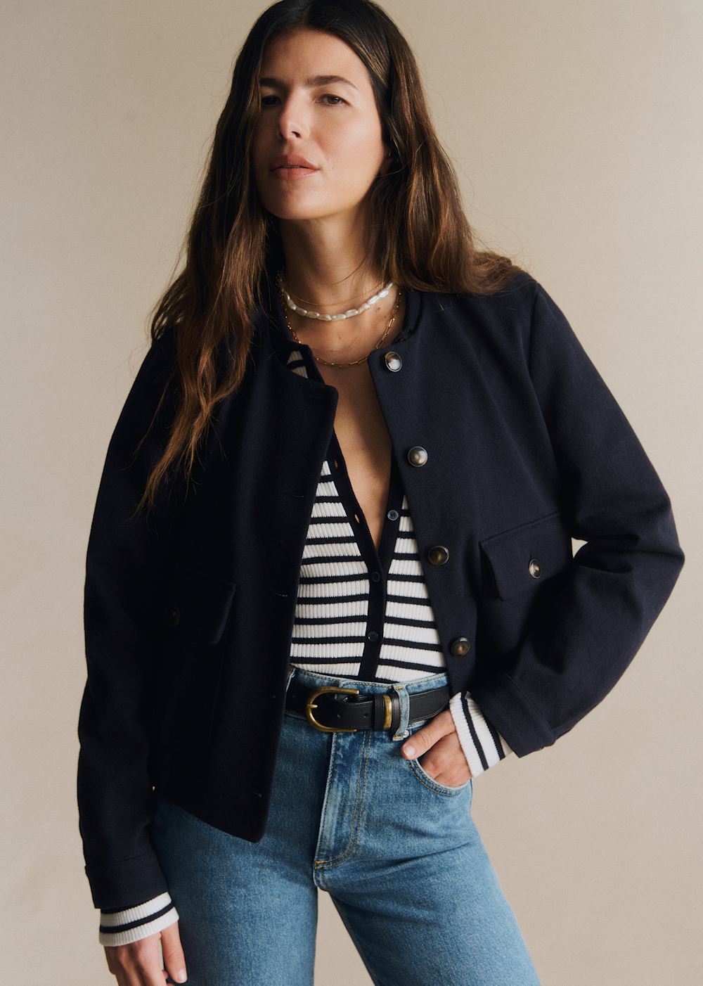 Nadia Jacket - Navy