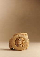 Nella Belt - Natural Raffia