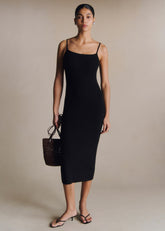 Milly Midi Dress - Black