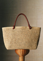 LEONIE Bag - Natural Raffia