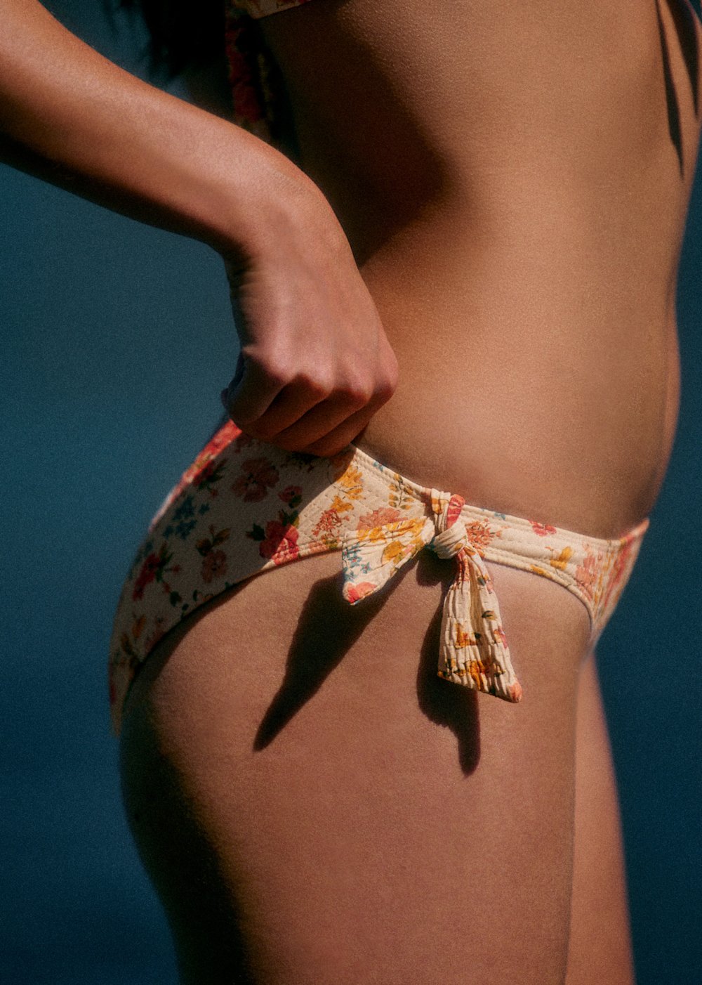 Douce Vague Bottoms - Sézane x Ysé - Calvi Print