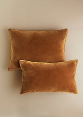 Velvet Edition Cushion - Small Model - Caramel