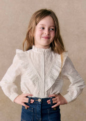 Athena Blouse - Ecru