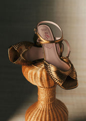 CHARLIE Sandals - CFM Souliers x Éditions Sézane - Bronze