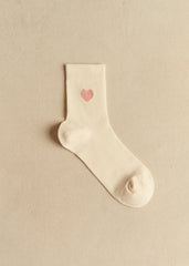 Heart Socks - Blush