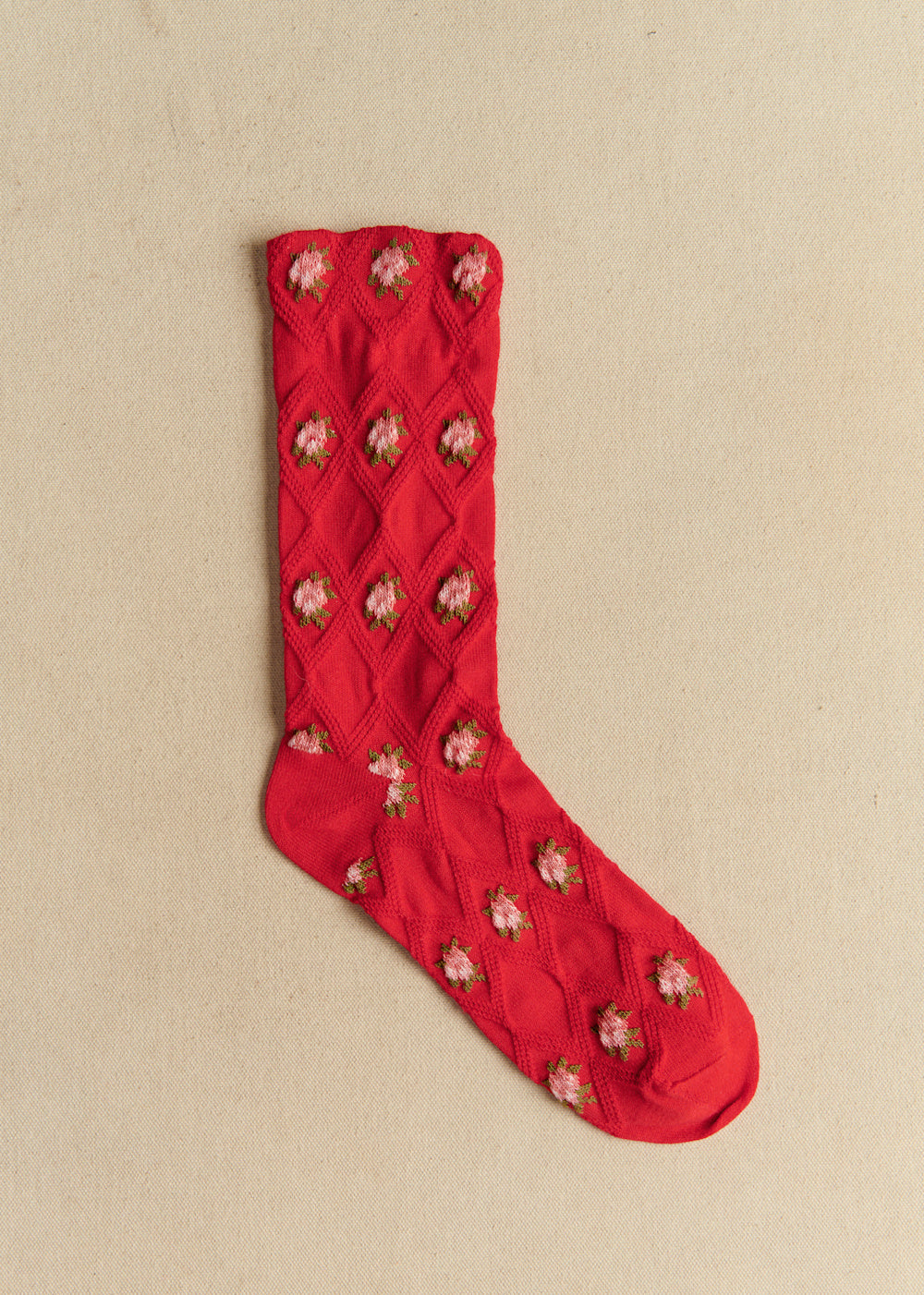Julia Socks - Bright Red