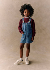 Camille Dress - Washed Blue Denim