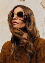 Georgia sunglasses - Yellow Tortoiseshell