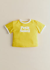 Petit Soleil T-Shirt - Yellow White