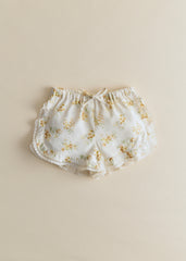Gia Shorts - Small Flowers Print