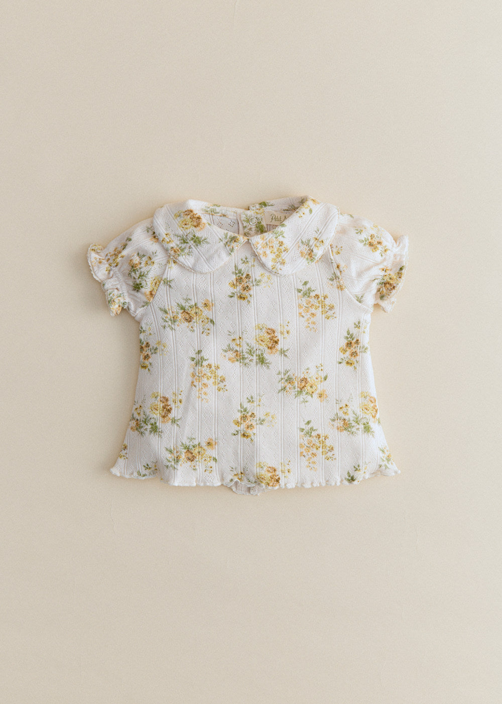 Chiara T-Shirt - Small Flowers Print