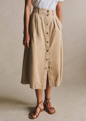 Clarina Skirt - Safari Beige