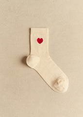 Heart Socks - Red