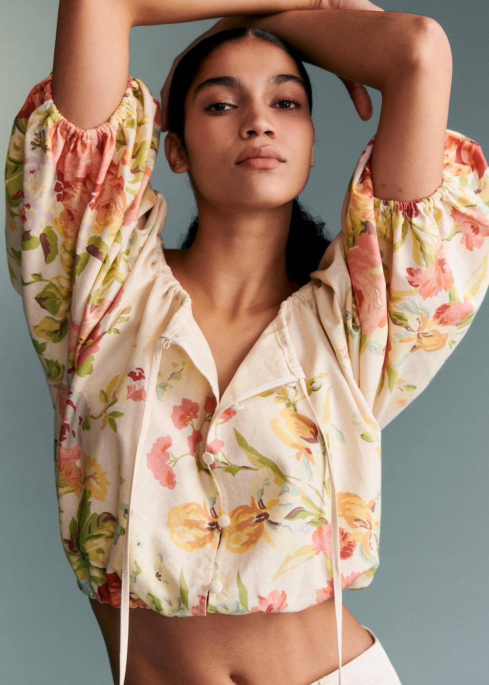 Camelia Shirt - Estate Print