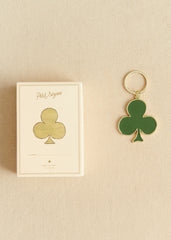 Shamrock Keyring - Green