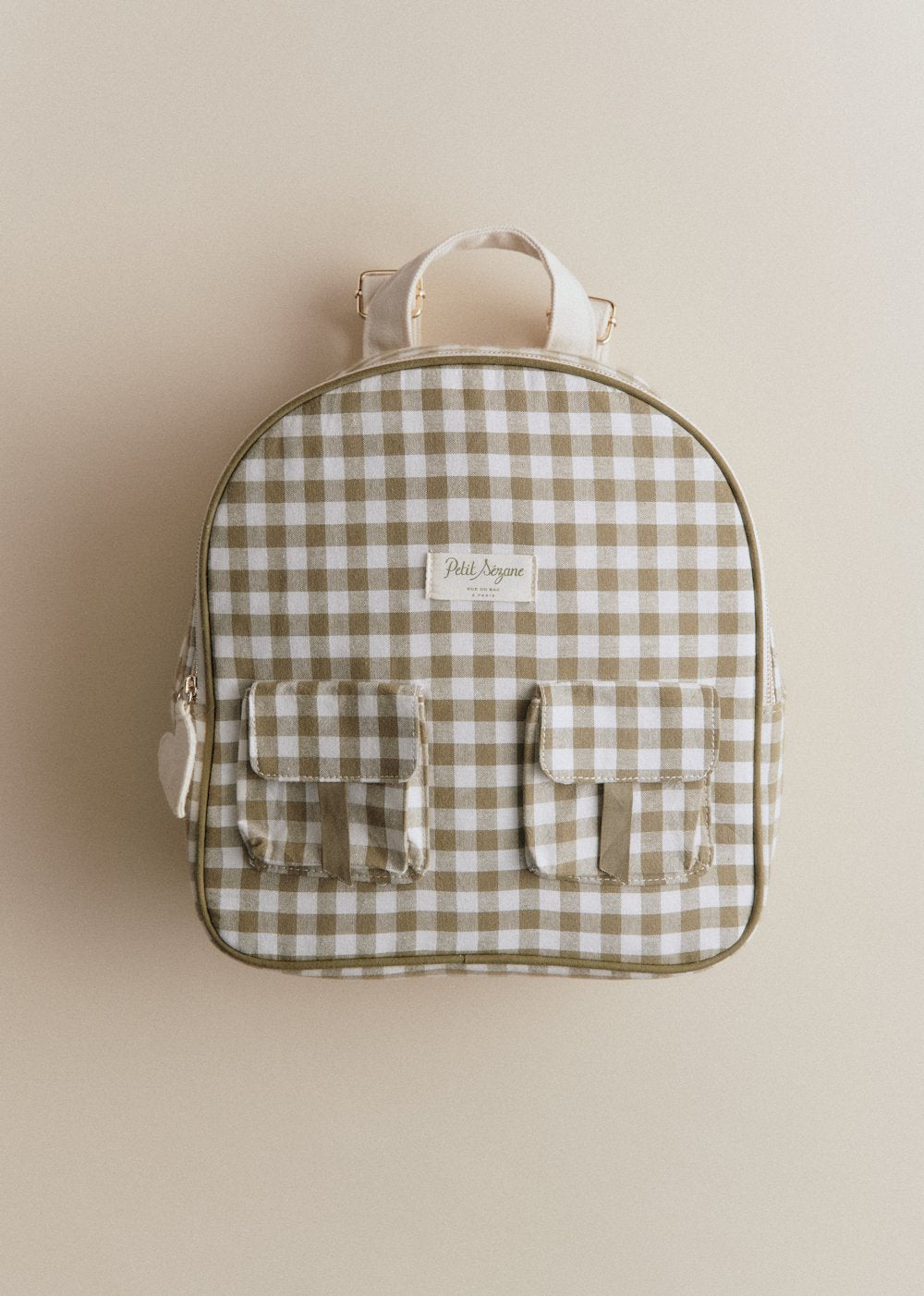 Backpack - Green Gingham