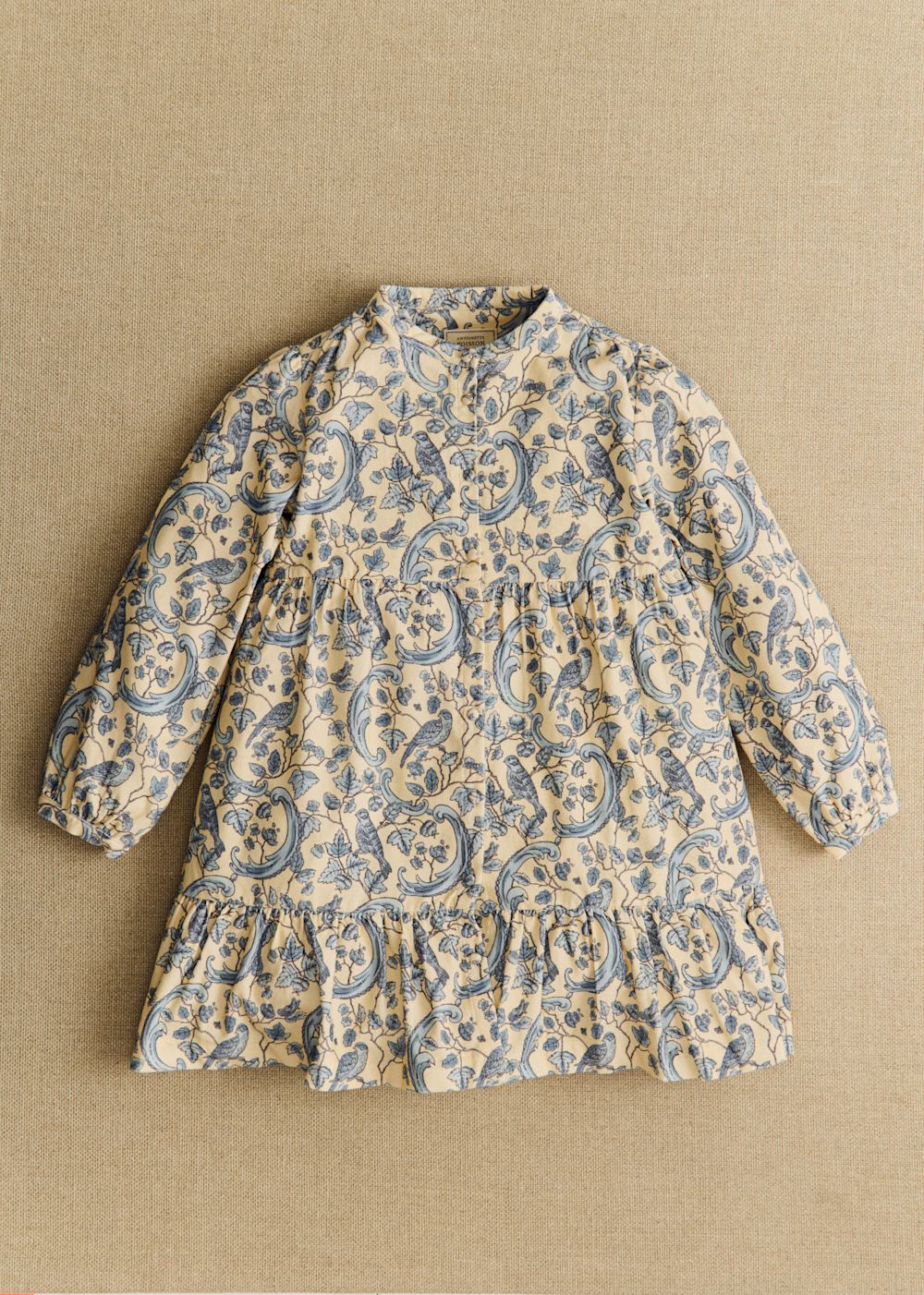 Louise Dress - Petit Sézane x Antoinette Poisson - Blue Birds Print