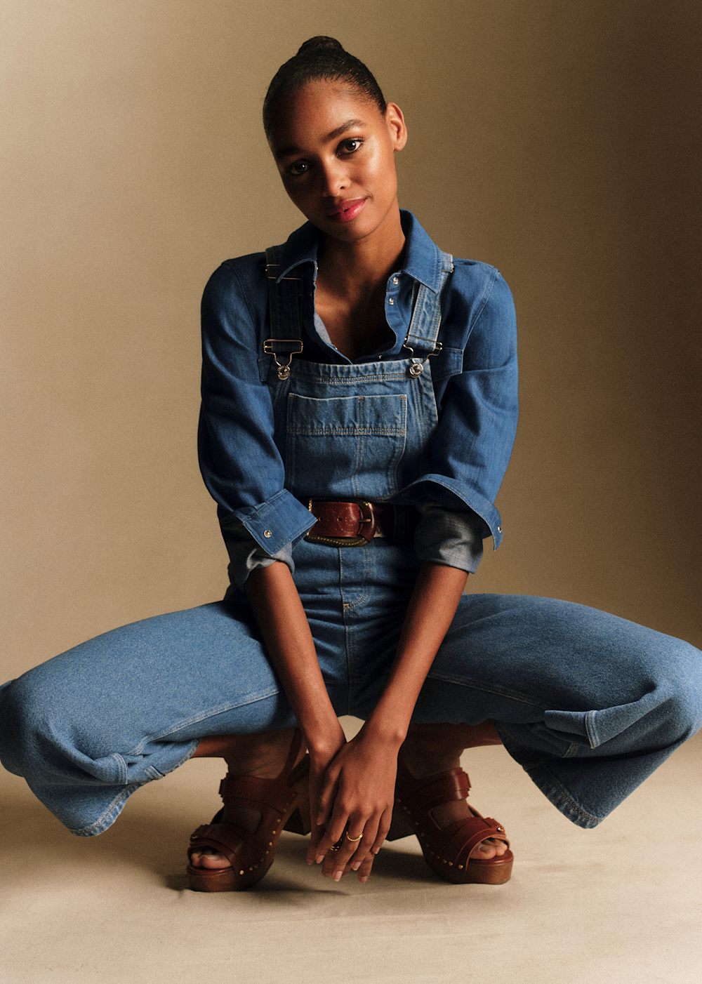 Soline Overalls - Denim Blue