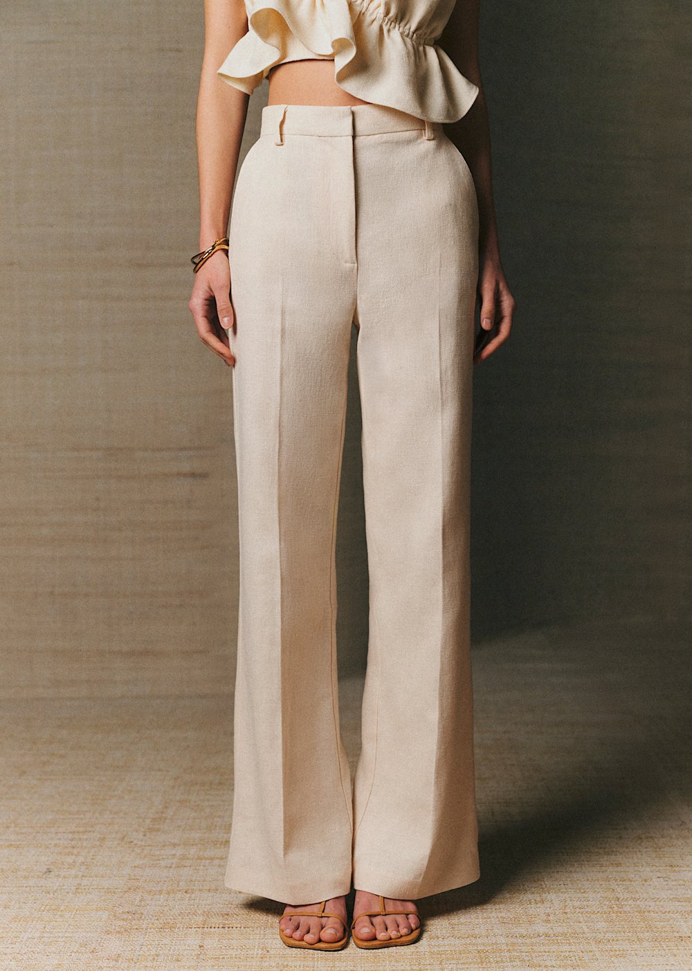 Eliel Trousers - Cream