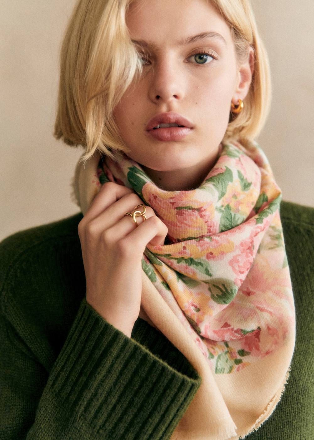 Pio Scarf - London Bouquet