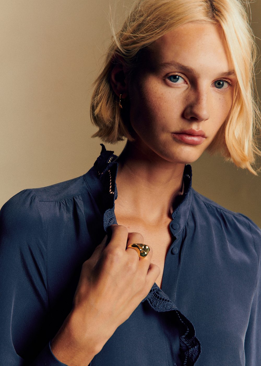 Chlo Shirt - Navy