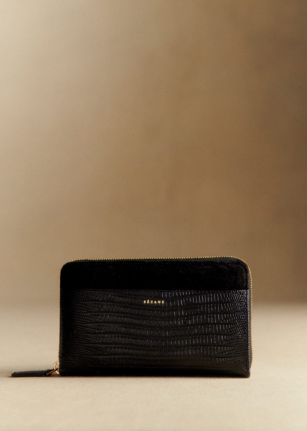 Victoria Wallet - Black Tejus Bimaterial