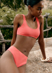 Baléares Bikini Top - Sézane x Ysé - Bubblegum Pink