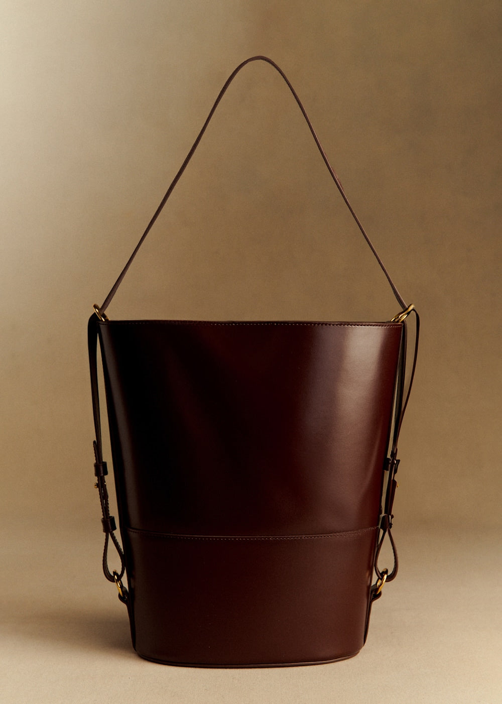 Gary Maxi Bag - Glossy Chocolate