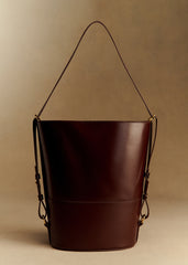 Gary Maxi Bag - Glossy Chocolate
