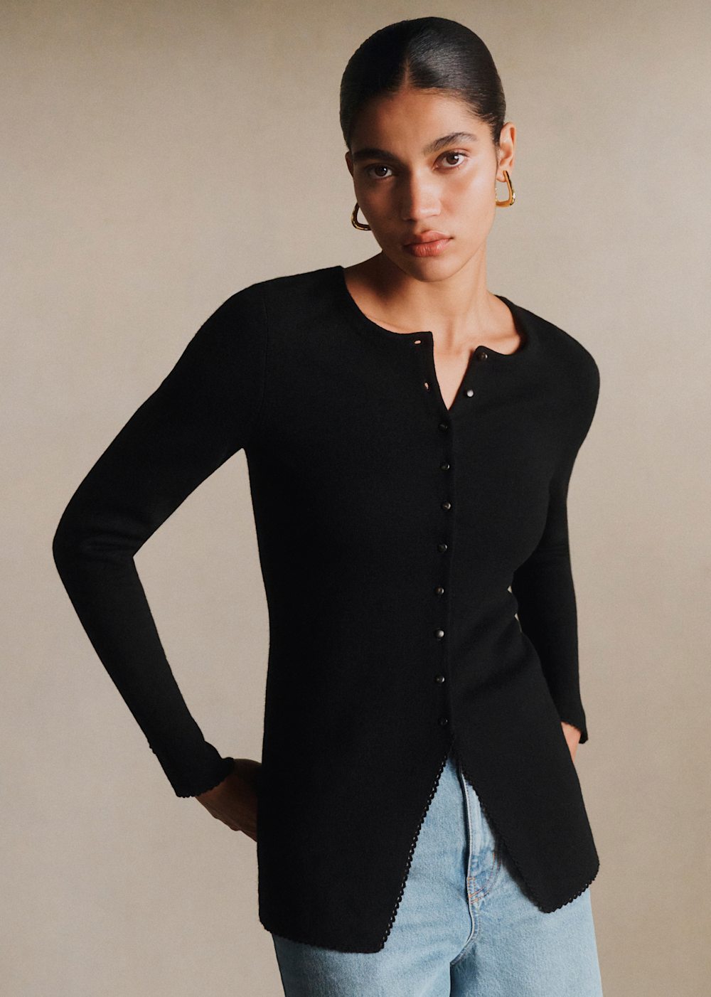 Elea Cardigan - Black