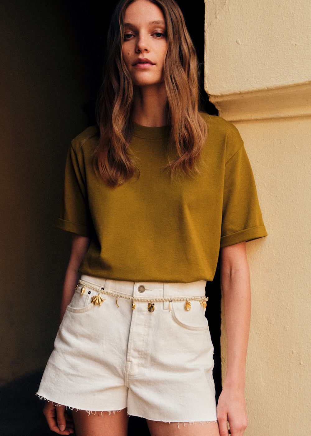 Le Summer Shorts - Ecru
