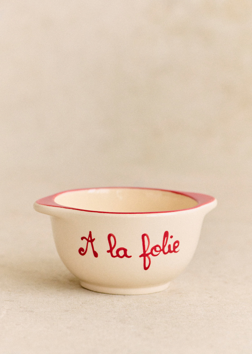 A la folie Bowl - Sézane x Maison Roussot - Red