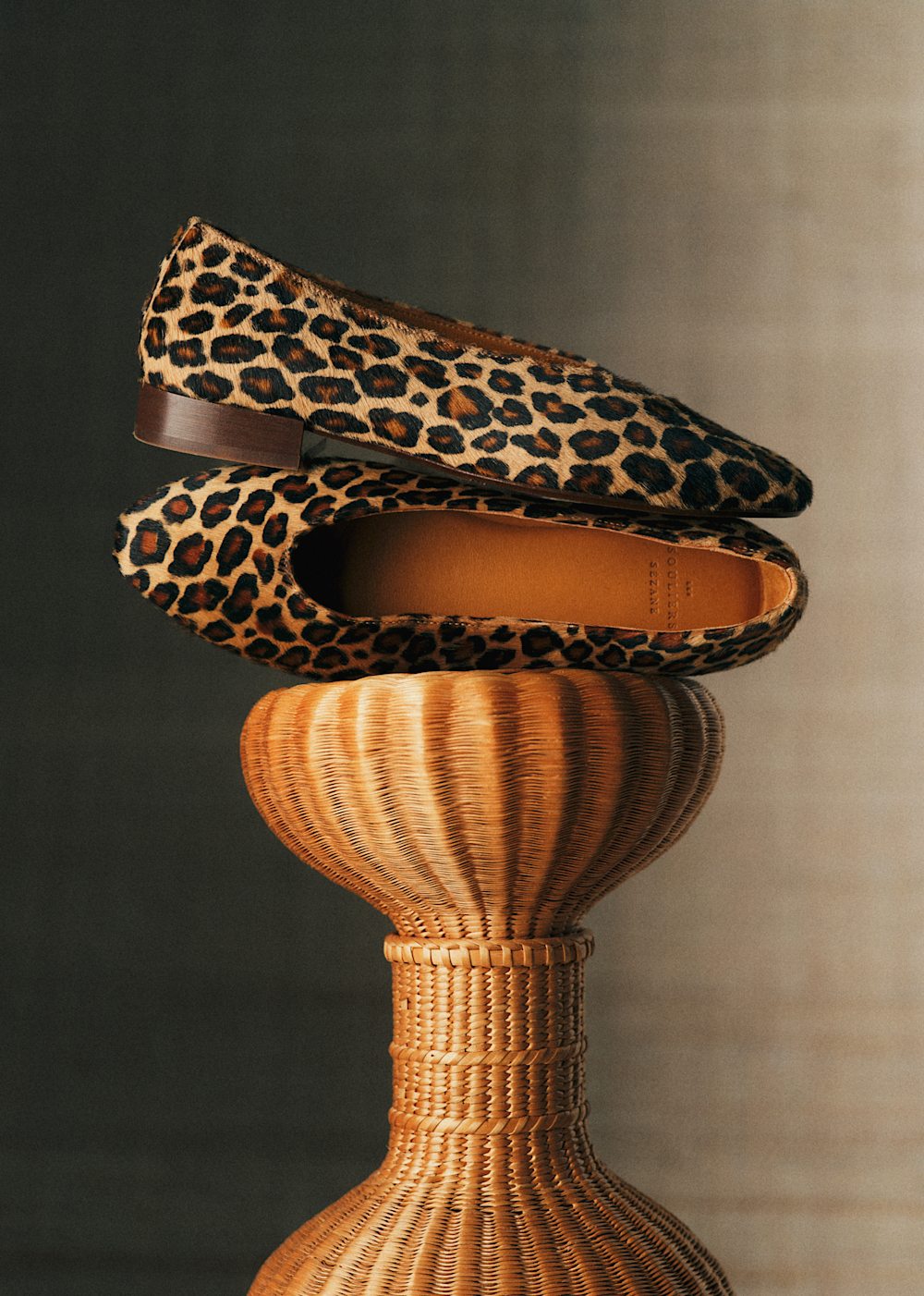 Matilda Low Ballerinas - Leopard