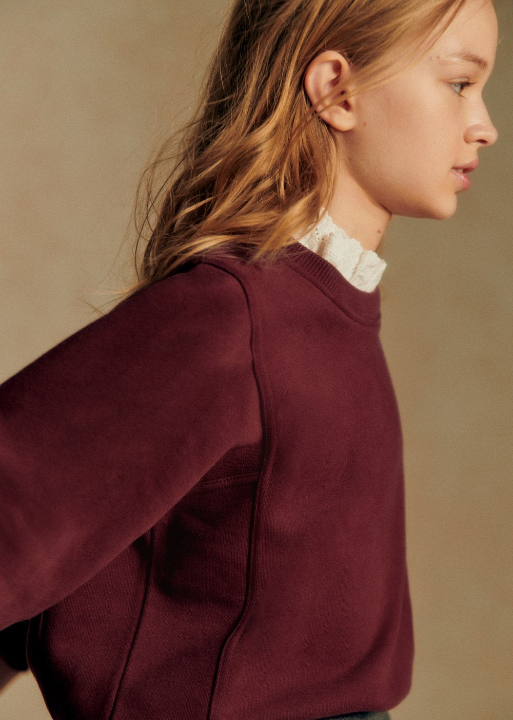 Lou SweatShirt - Burgundy