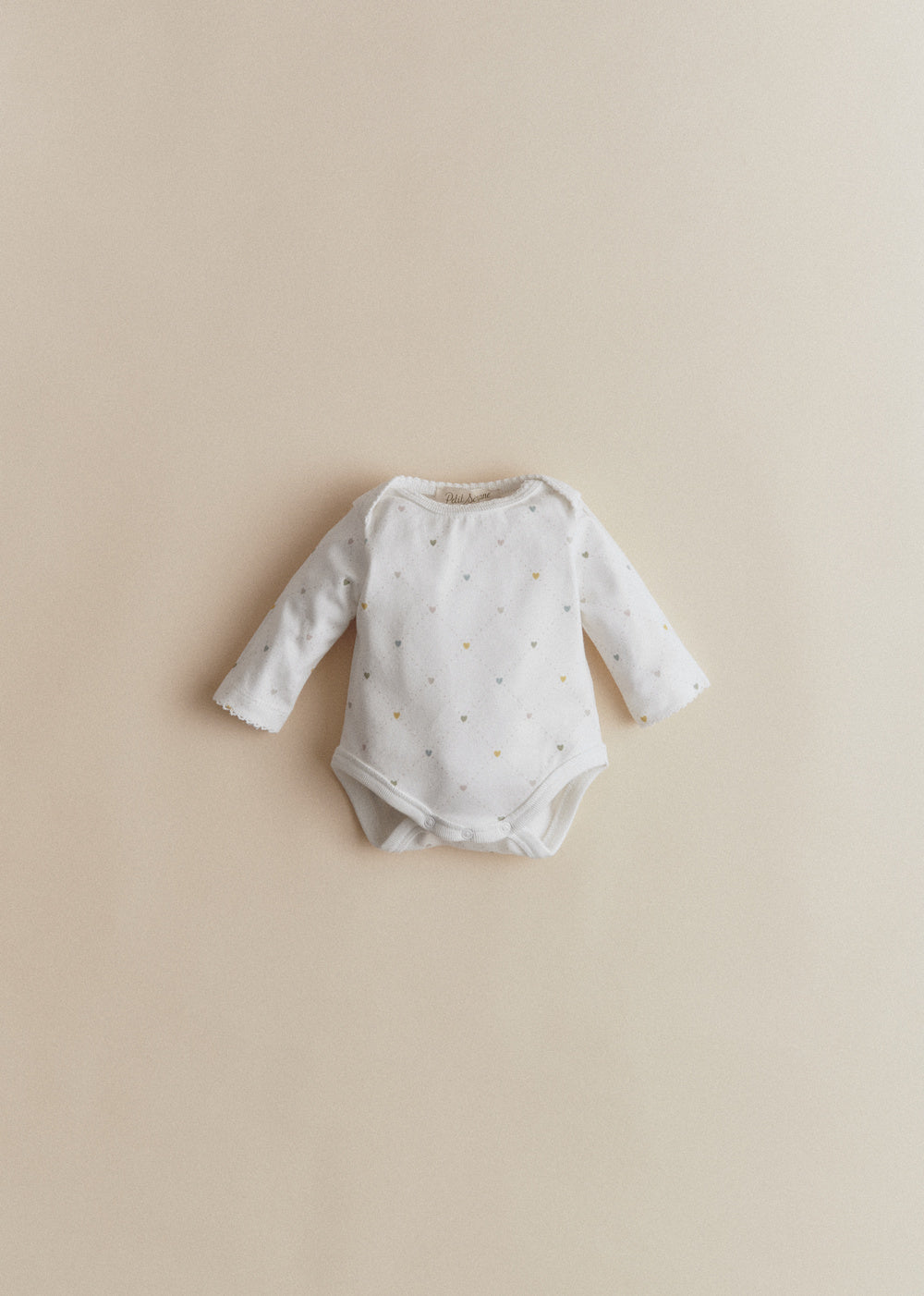 Icare Bodysuit - Pastel Heart Lattice Print