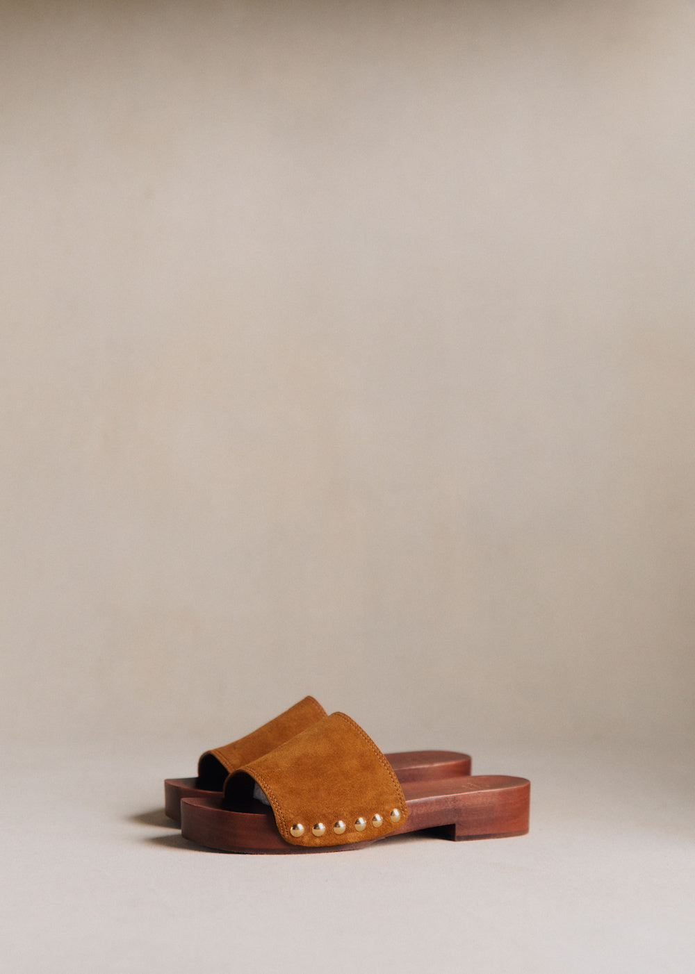 Maria Low Mule - Caramel