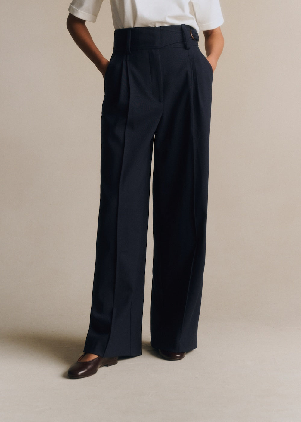 Aldo Trousers - Navy