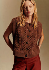 Roxane Cardigan - Hazelnut