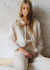 Nate Cardigan - Sézane X Sea NY - Ecru